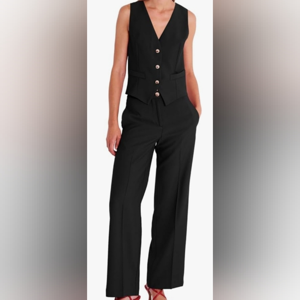 (New) Two Piece Vest & Pants